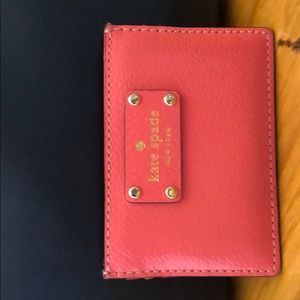 Coral card holder